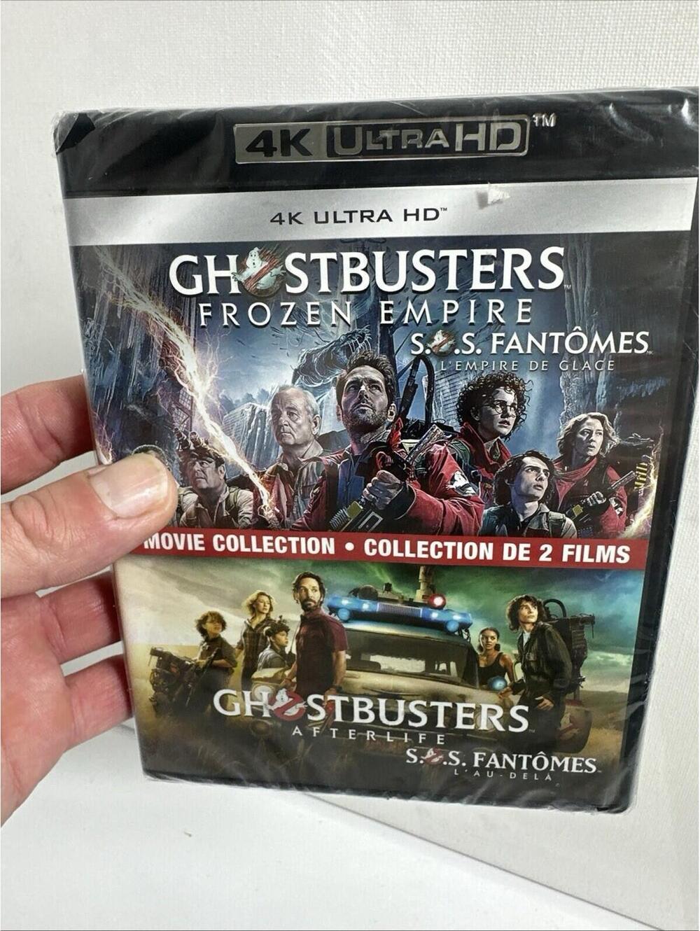 Ghostbusters: Afterlife / Ghostbusters: Frozen Empire (4K UHD + Blu-ray ,Digital